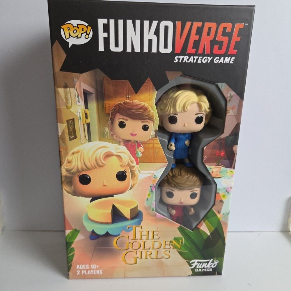 Pop Funko Verse Strategy Game The Golden Girls Rose & Blanche